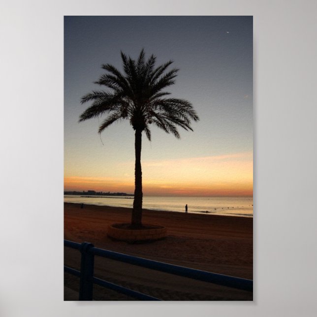Alicante Sunrise Poster (Front)