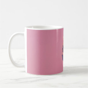 ALICANTES PINK AND GREEN SALT LAKES COFFEE MUG