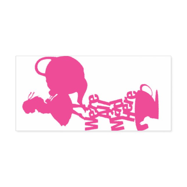 "Alice & Accomplices" Self-inking Stamp (Design)