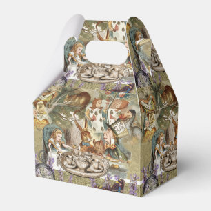 Alice Adventures Classic Wonderland Tea Party Favour Box
