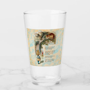 Alice Adventures in Wonderland Cheshire Cat Glass