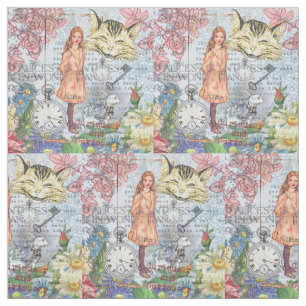 Alice Adventures in Wonderland Classic Rackham Fabric