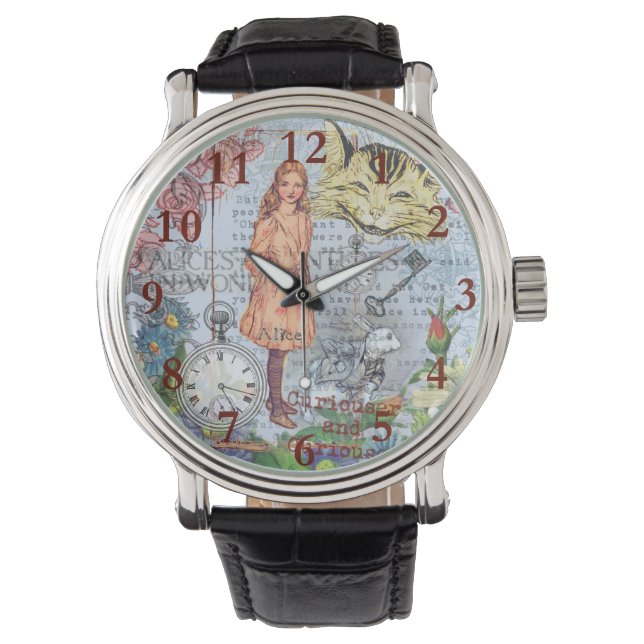 Alice Adventures in Wonderland Classic Rackham Watch (Front)