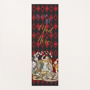 Alice Adventures with Wonderland Mad Cheshire Cat Yoga Mat