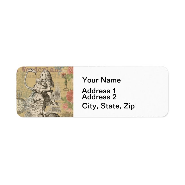 Alice Adventures Wonderland Flamingo Classic (Front)