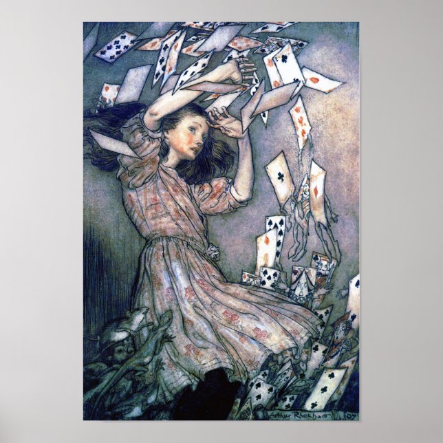 Alice Against the Cards Poster (Front)