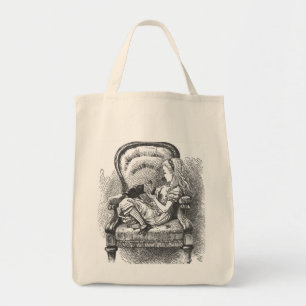 Alice and cat Tote