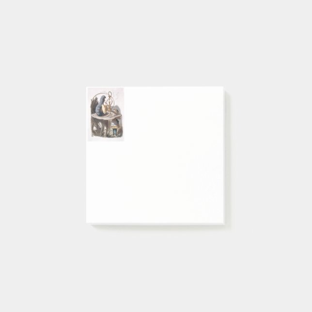 ALICE and Caterpillar - Adventures in Wonderland Post-it Notes (Front)