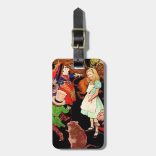 Alice and Doormouse Luggage Tag