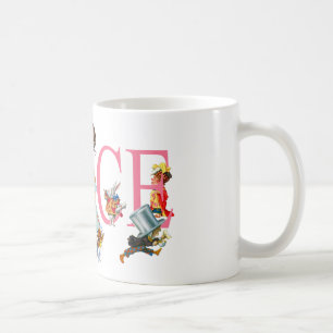 ALICE AND FRIENDS FROM WONDERLAND COFFEE MUG