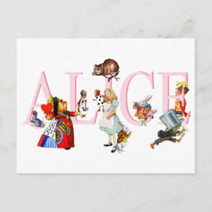 ALICE AND FRIENDS POSTCARD