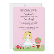 Alice and Her Tea Party