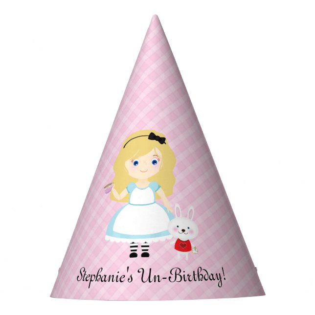 Alice and Her Tea Party Party Hat (Front)