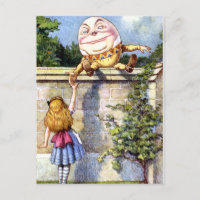 Alice and Humpty Dumpty in Wonderland