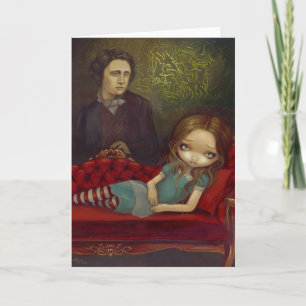 "Alice and Lewis" Greeting Card