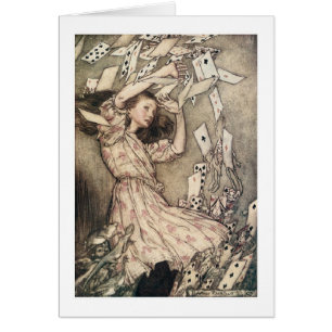 Alice and the Cards (Blank Inside)