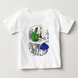 Alice and the Caterpillar Baby T-Shirt