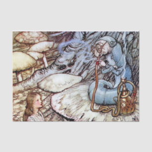 “Alice and the Caterpillar” by Arthur Rackham Tissue Paper