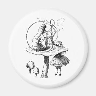 Alice and the Caterpillar Magnet