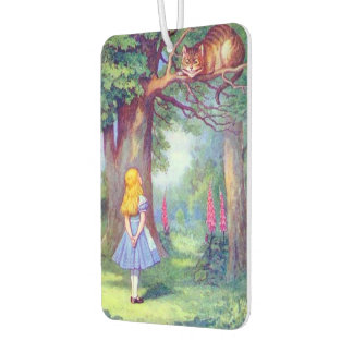 Alice and the Cheshire Cat Car Air Freshener