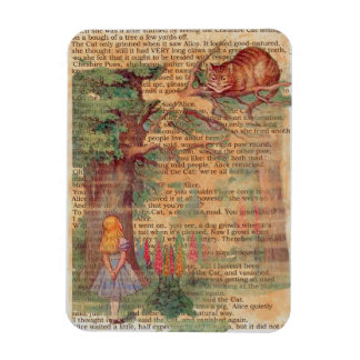 Alice and the Cheshire Cat Magnet
