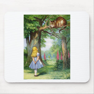 ALICE AND THE CHESHIRE CAT MOUSE MAT