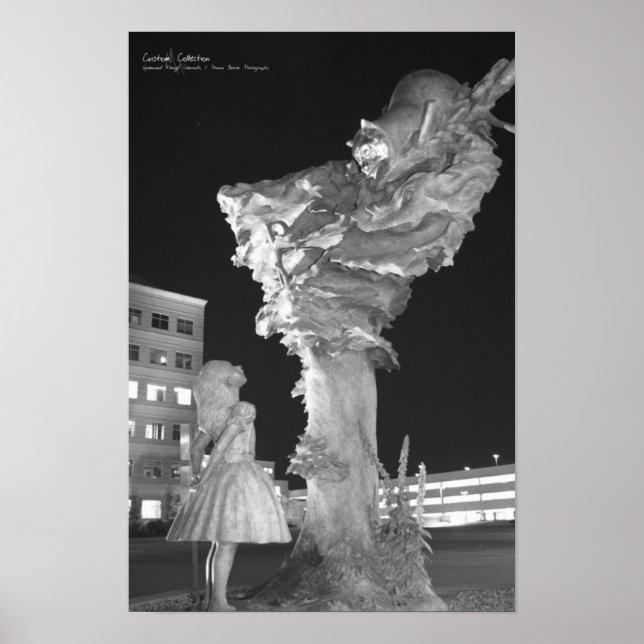 Alice and the Cheshire Cat Poster (Front)