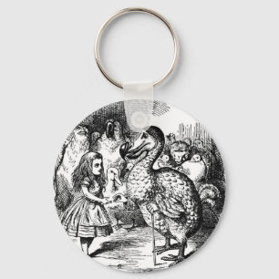 Alice and the Dodo Key Ring