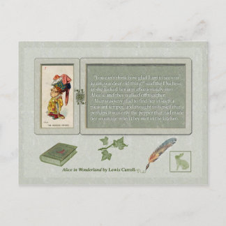 Alice and The Duchess Smiling Postcard