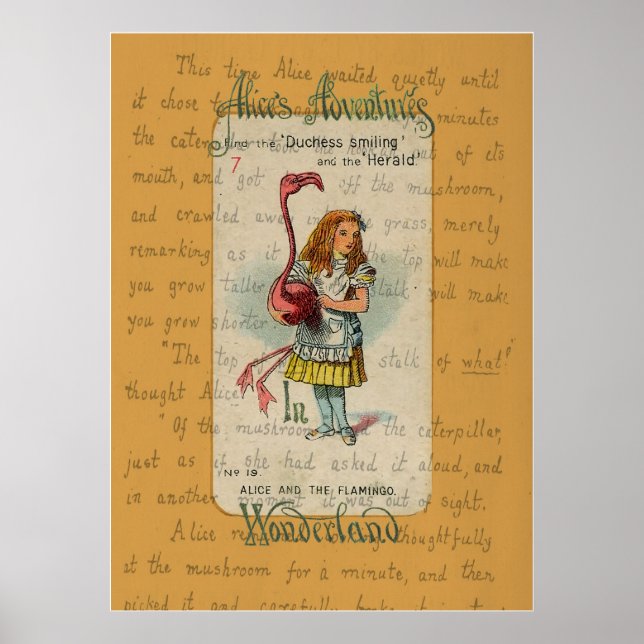Alice and the Flamingo Poster (Front)