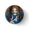 "Alice and the Flowers" Button