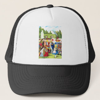 ALICE AND THE QUEEN OF HEARTS TRUCKER HAT