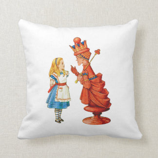 Alice and the Red Queen Cushion