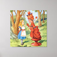 Alice and the Red Queen in Wonderland
