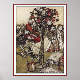 Alice and Wonderland - Arthur Rackman Poster