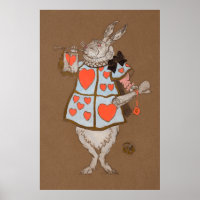 Alice and Wonderland Forest Character Painting-14