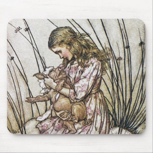 Alice and Wonderland - Pig & Pepper by Rackham Mouse Mat