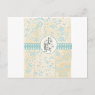 Alice and Wonderland Vintage Gifts Postcard