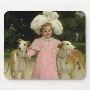 Alice Antoinette de la Mar, aged five Mouse Mat