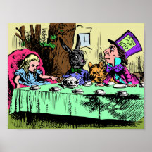 Alice at the Mad Hatter's Tea Party