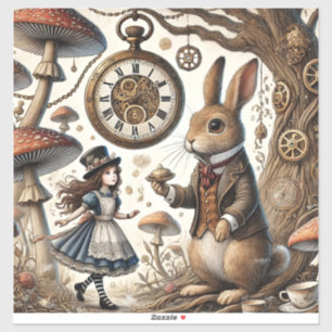 alice aventures in wonderland white rabbit