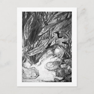 Alice B. Woodward: Silurian Marine art postcard
