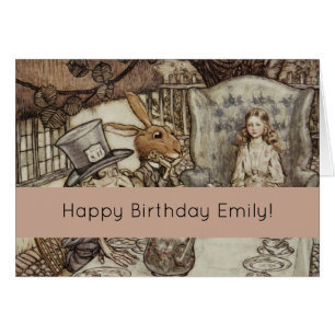 Alice Birthday Unbirthday Rabbit Hatter Party