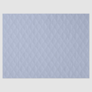 Alice Blue Diamond Quilted Stitched Pattern Tissue Paper