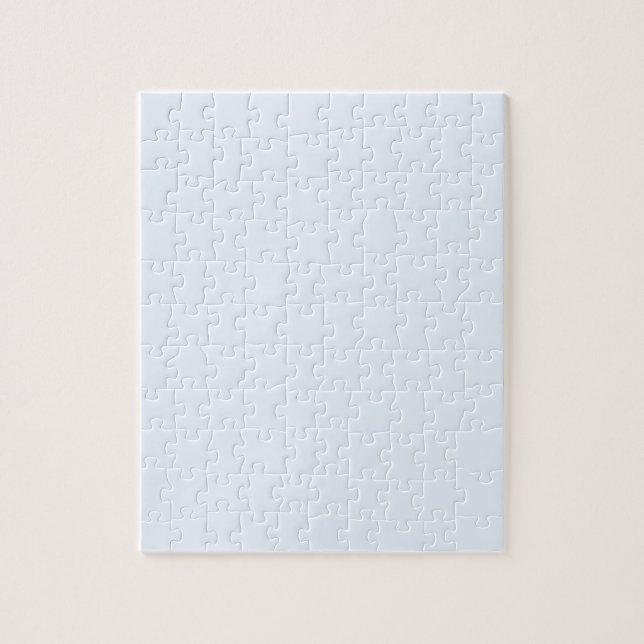Alice blue (solid colour) jigsaw puzzle (Vertical)