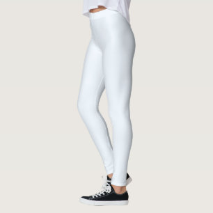 Alice blue (solid colour) leggings