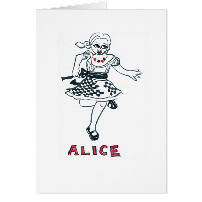 Alice Card (Front)