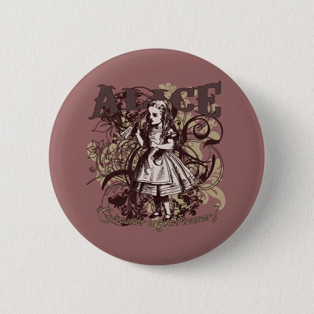 Alice Carnivale Style 6 Cm Round Badge (Front)