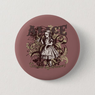 Alice Carnivale Style 6 Cm Round Badge