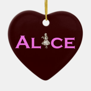 Alice Ceramic Tree Decoration
